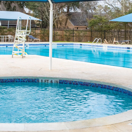 Country Village Lap Pool Banner 1