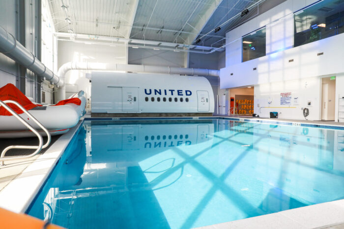 United Airlines Training Facility Banner 1
