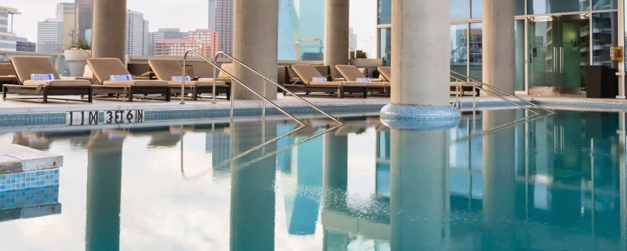 W Hotel Dallas Banner 1 W Hotel Dallas Fountain Banner 1