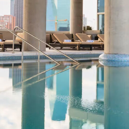 W Hotel Dallas Fountain Banner 1