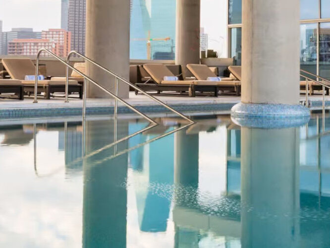 W Hotel Dallas Fountain Banner 1