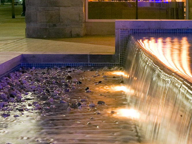 W Hotel Dallas Fountain Banner 2
